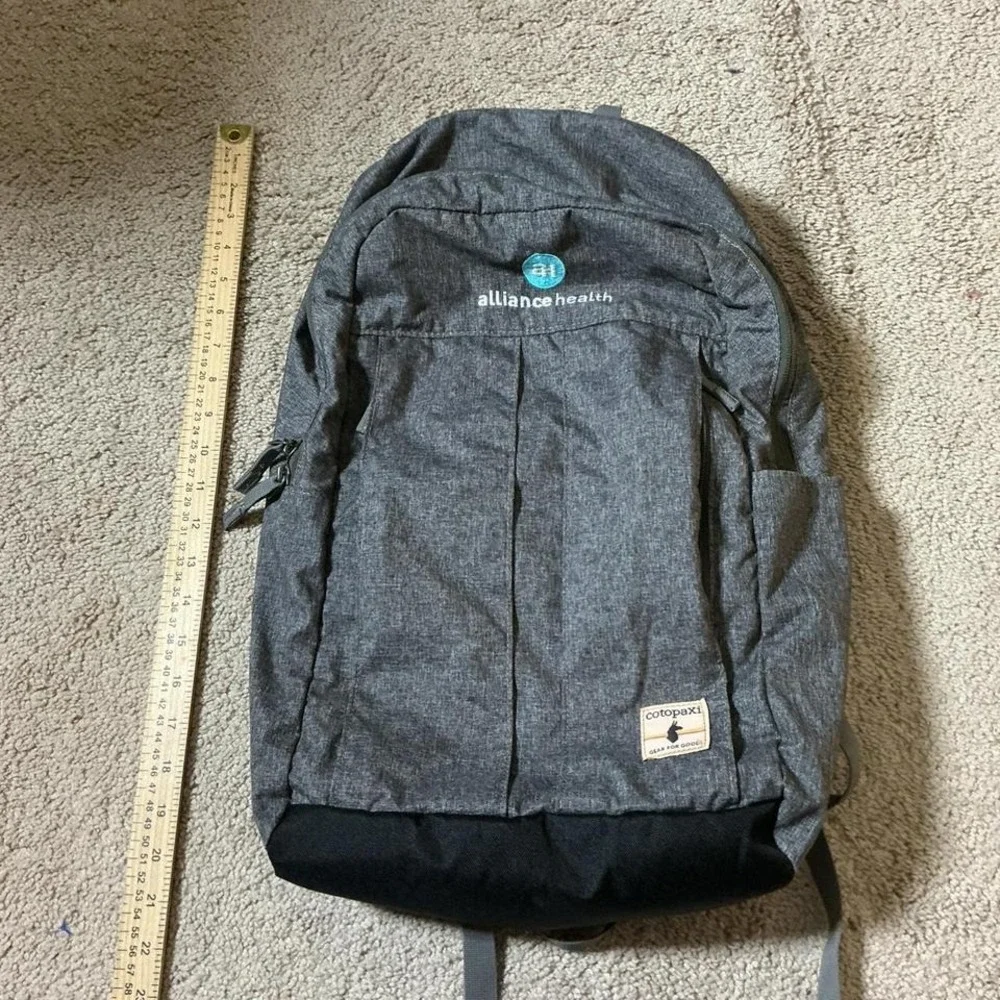 Cotopaxi Coban 20 Backpack Gray Alliance Health Logo Gear For Good Hiking Laptop